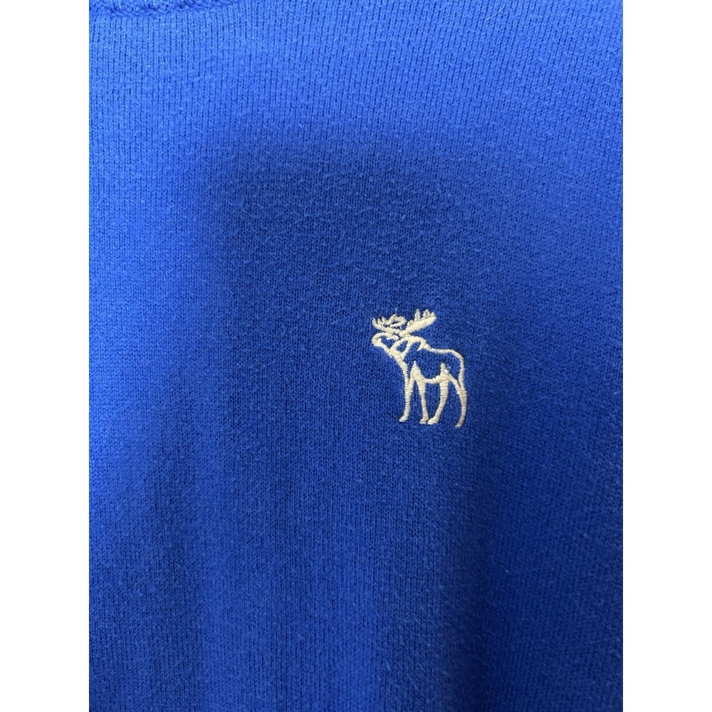 Abercrombie & Fitch Men's Blue Vintage Sweater, Muscle Fit Size XXL Y2K - Picture 4 of 9